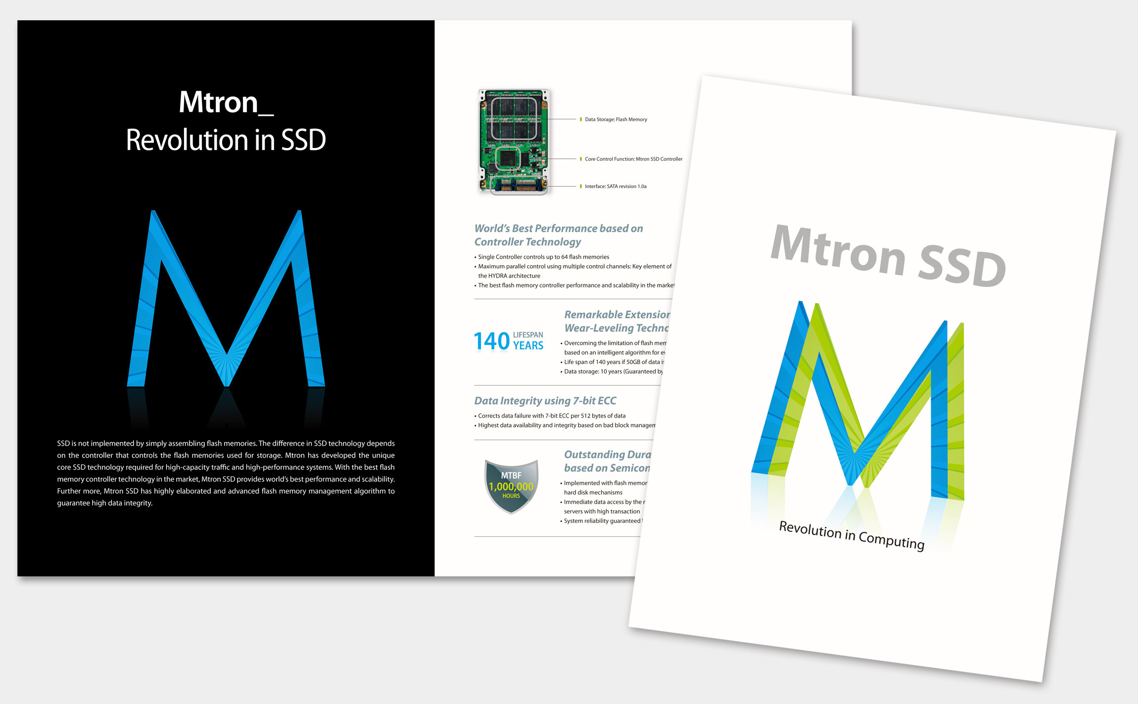 Mtron Brochure 엠트론 브로슈어, 카탈로그, 팜플렛, 북