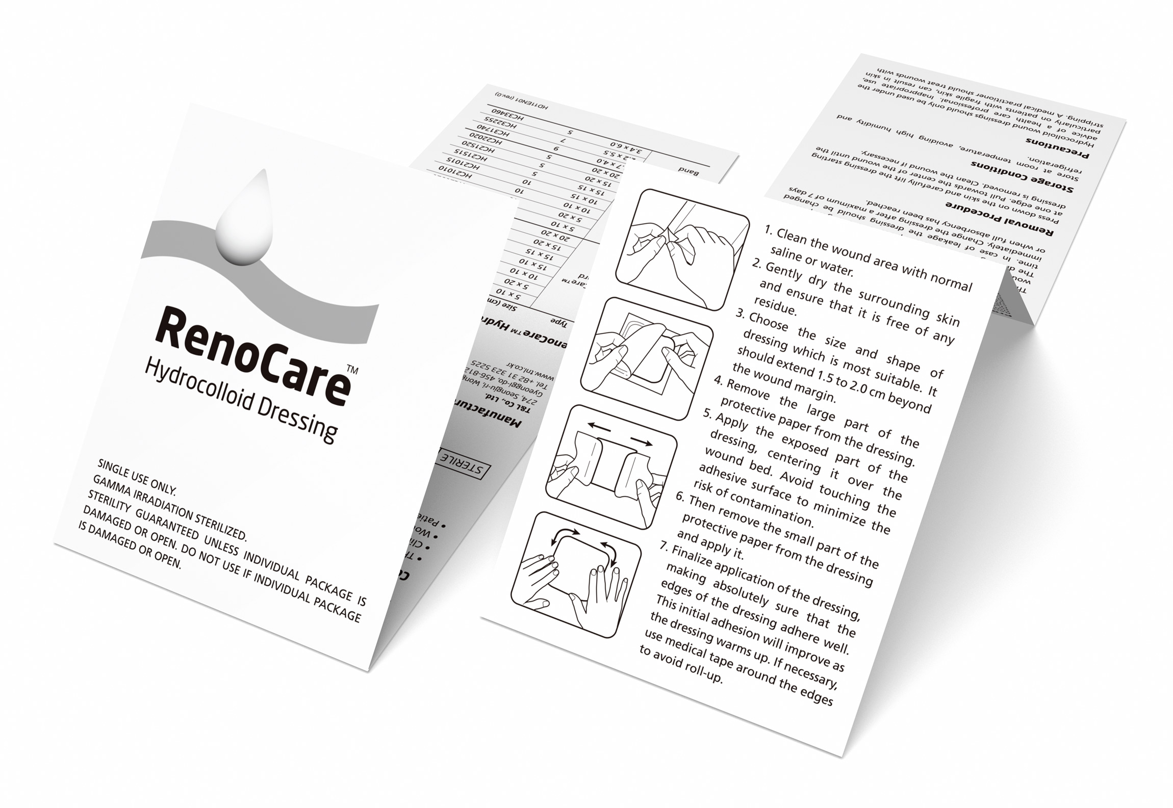 RenoCare 티앤엘 로고, 마크, CI, 브랜드 renocare-manual-2.jpg