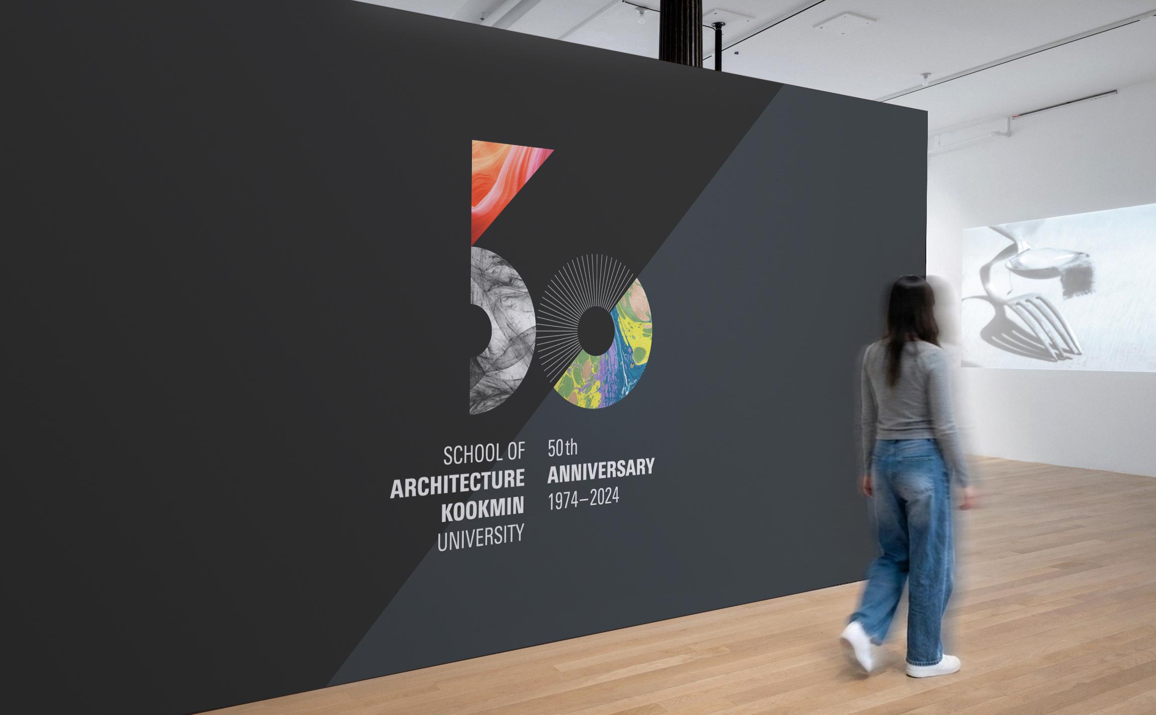 School of Architecture Kookmin University 50th Anniversary Design Kookmin University Branding & Identity SAKU-50th-06.jpg